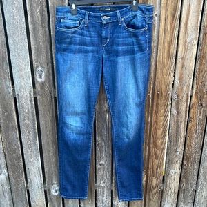 Joes Jeans 30 Cigarette Fit Stretch Mid Rise Slim Straight Leg Classic